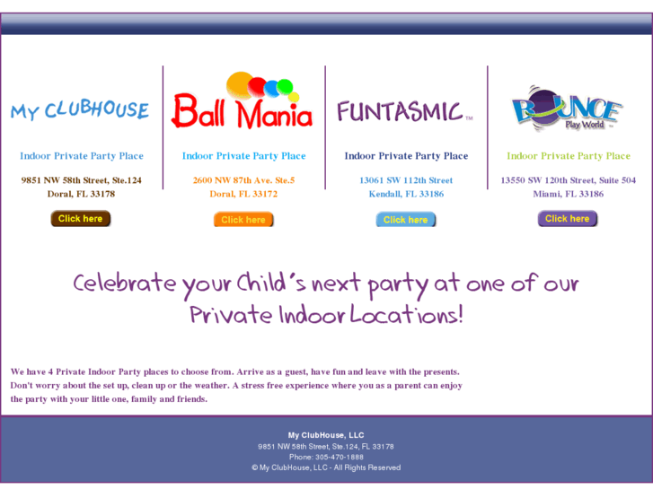 www.kidspartymiami.com