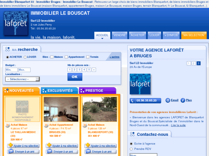 www.laforet-immobilier-blanquefort.com