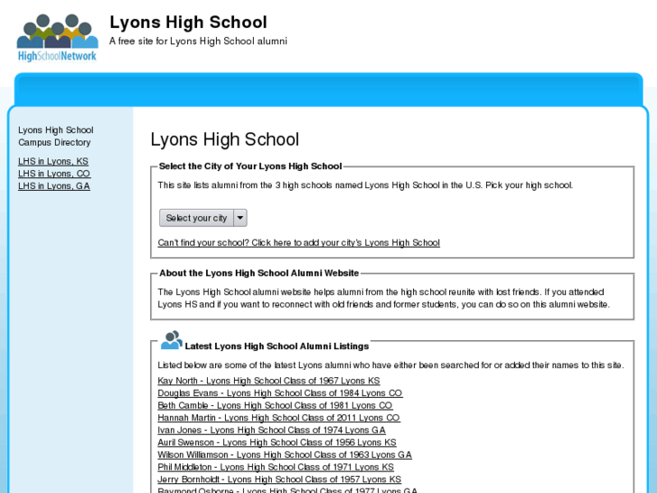 www.lyonshighschool.org