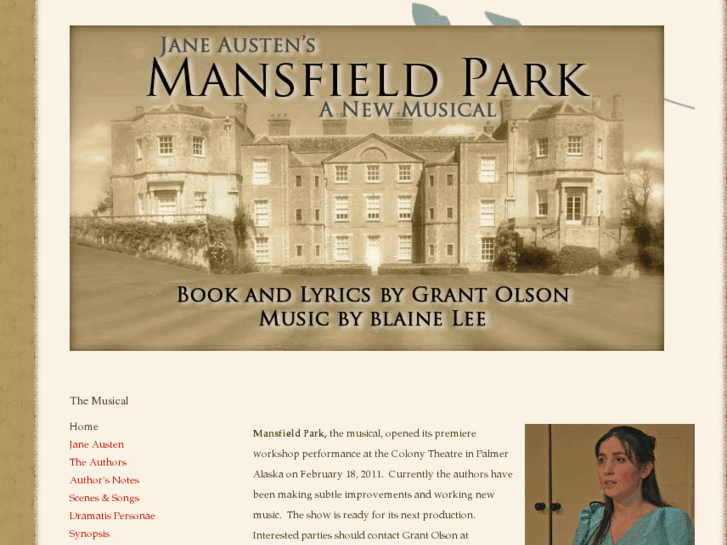 www.mansfieldparkmusical.com