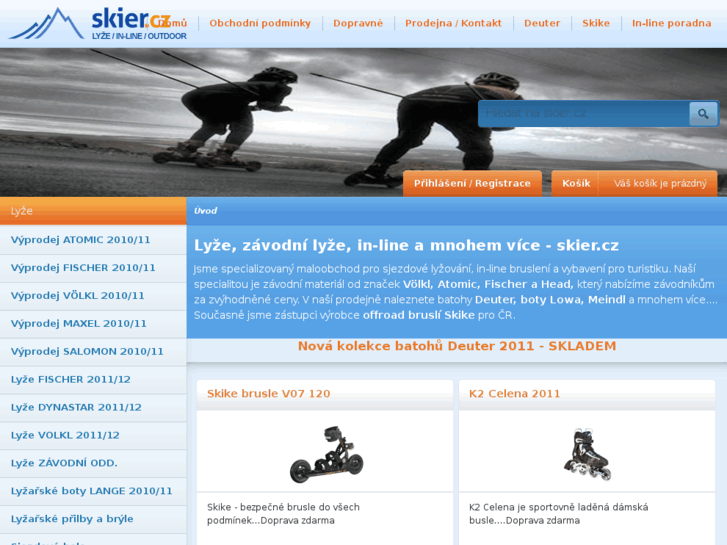 www.skier.cz