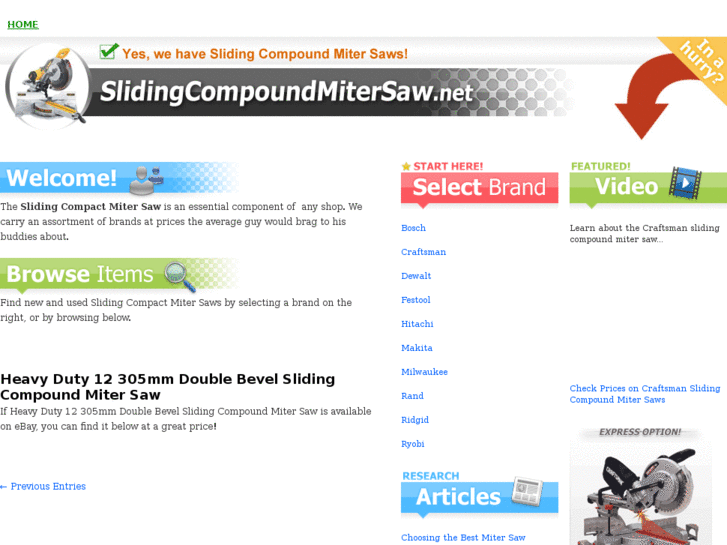 www.slidingcompoundmitersaw.net