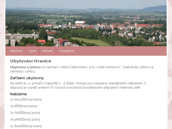 www.ubytovanihranice.cz