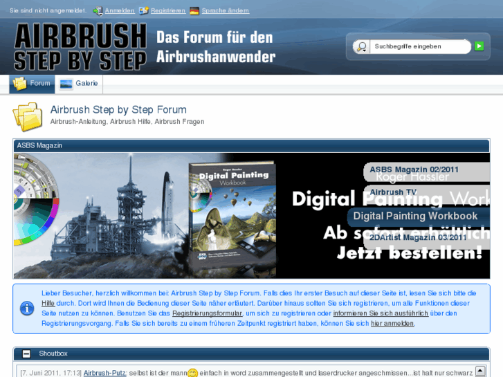 www.airbrush-forum.de