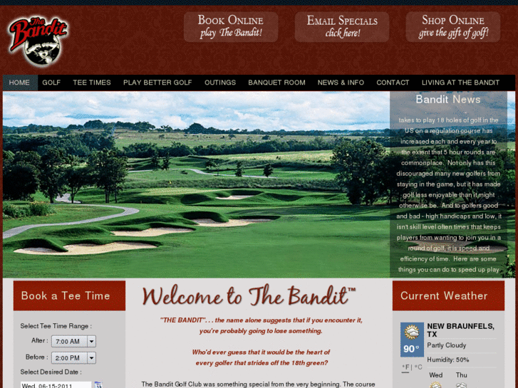 www.banditgolfclub.com