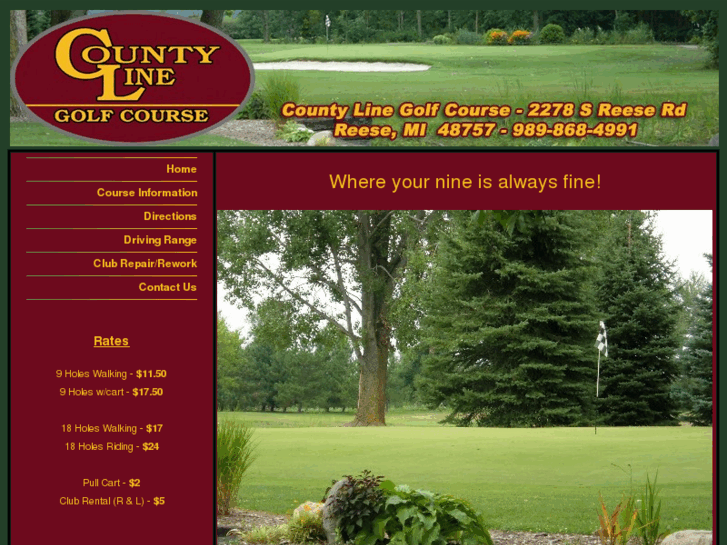 www.countylinegolfcourse.com