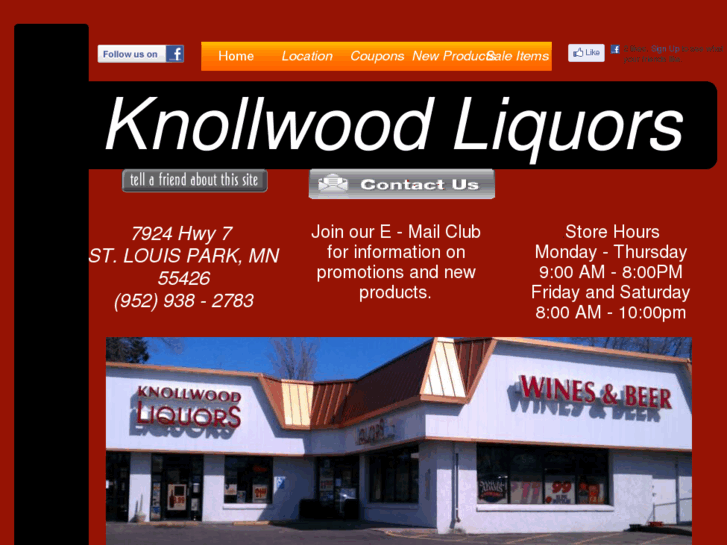 www.knollwoodliquors.com