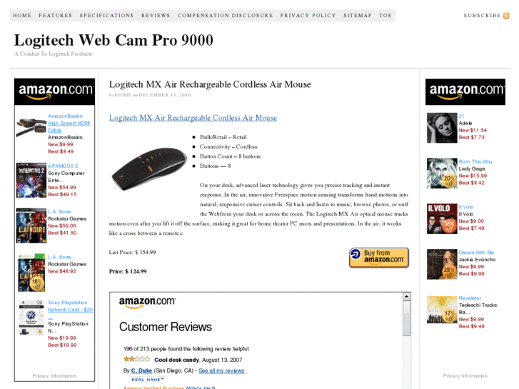 www.logitechwebcampro9000.com