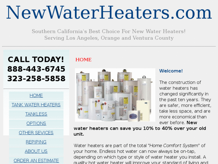 www.newwaterheaters.com