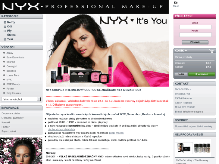 www.nyx-shop.cz