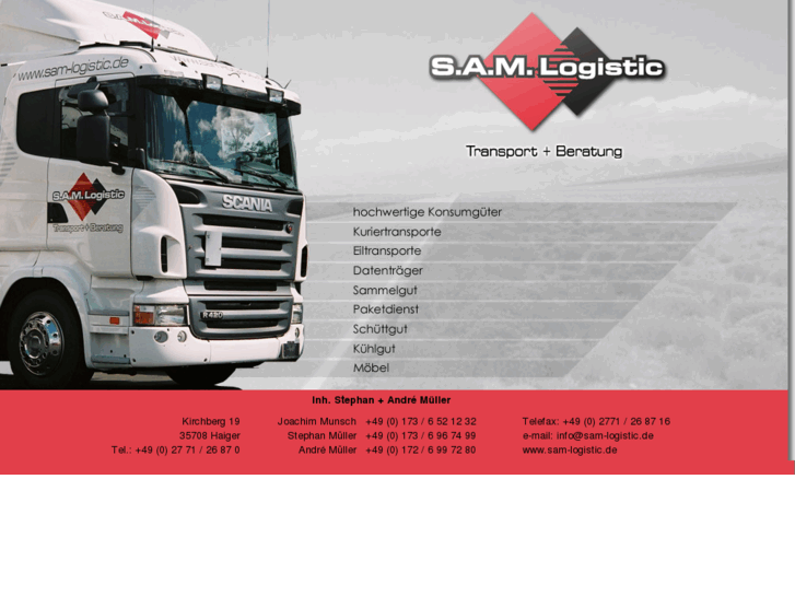 www.sam-logistic.net