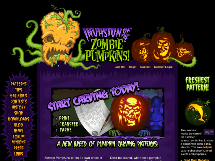 www.zombiepumpkins.com