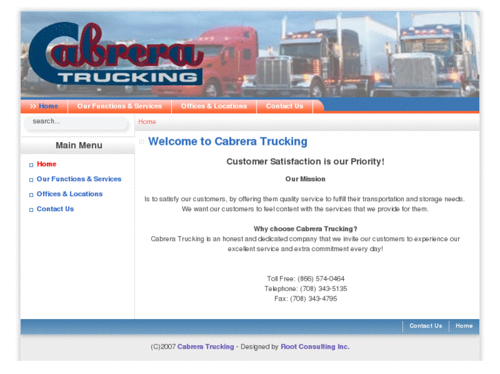 www.cabreratrucking.com