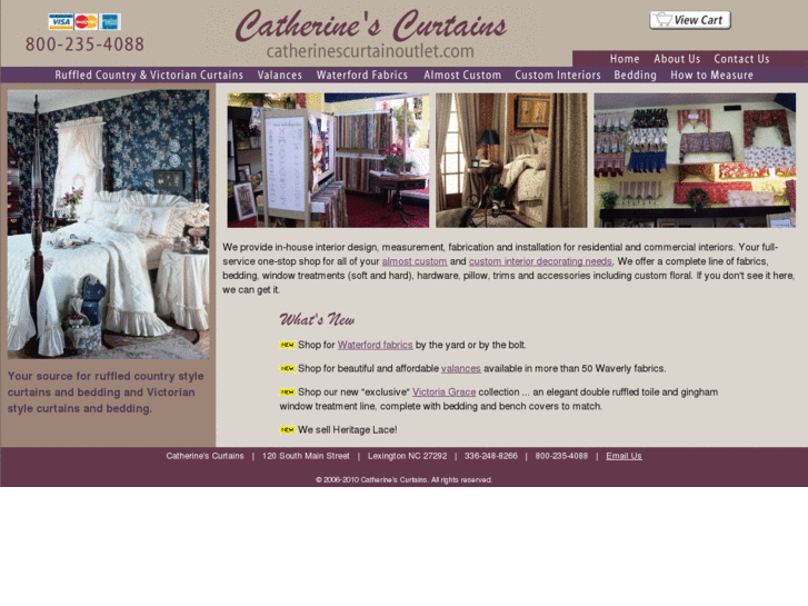 www.catherinescurtainoutlet.com