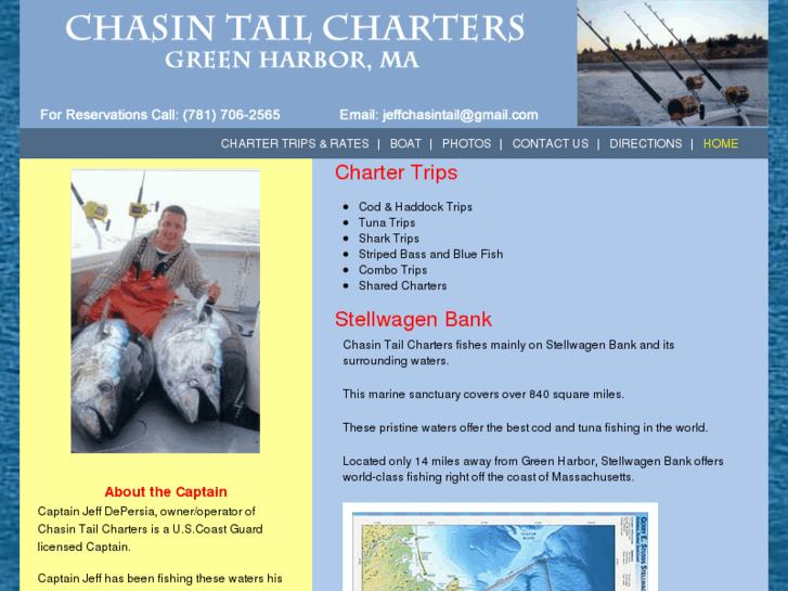 www.chasintailcharters.com