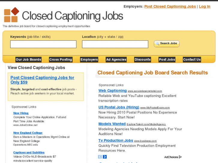 www.closedcaptioningjobs.org