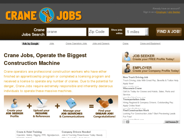 www.cranejobs.net