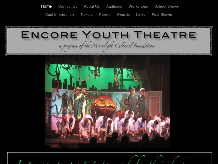 www.encoreyouththeatre.com