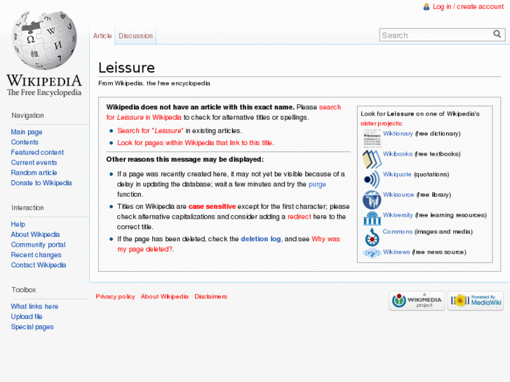 www.leissure.info