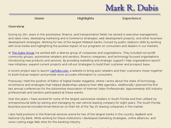 www.markdubis.com