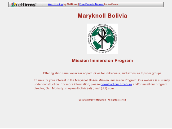 www.maryknollboliviavolunteers.org