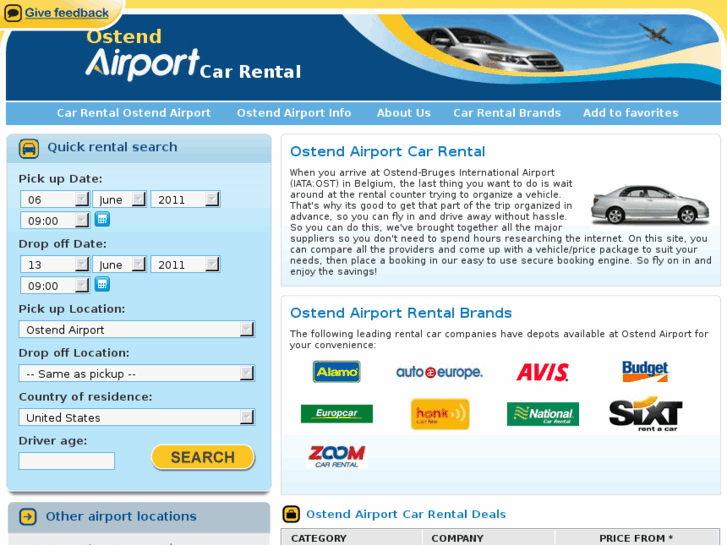 www.ostendairportcarrental.com