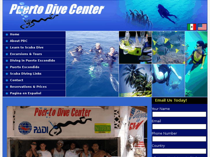 www.puertodivecenter.com