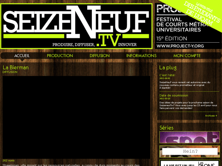 www.seizeneuf.tv