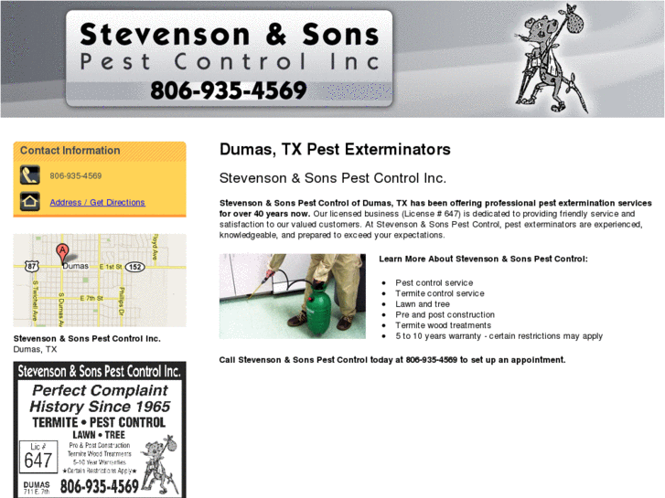 www.stevensonspestcontrol.com