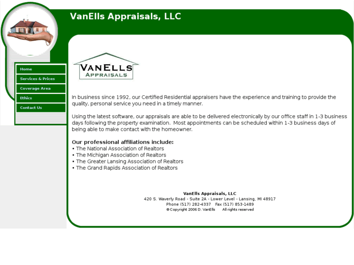 www.vanellsappraisals.com