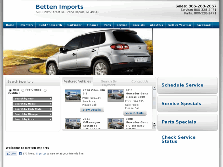 www.bettenimports.com