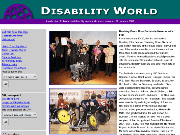 www.disabilityworld.org