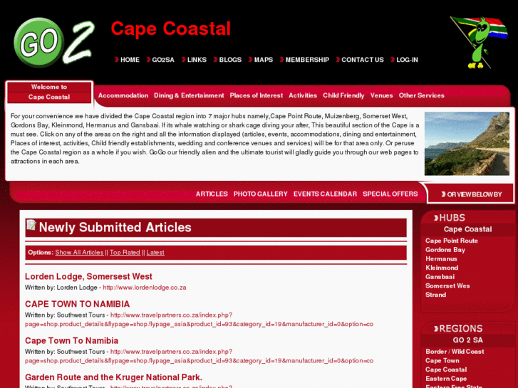 www.go2capecoastal.co.za