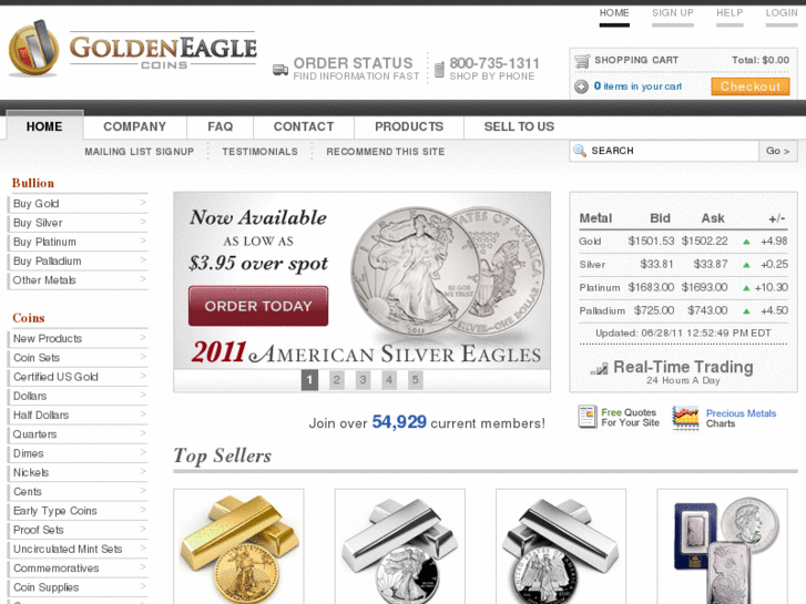 www.goldeneaglecoins.com