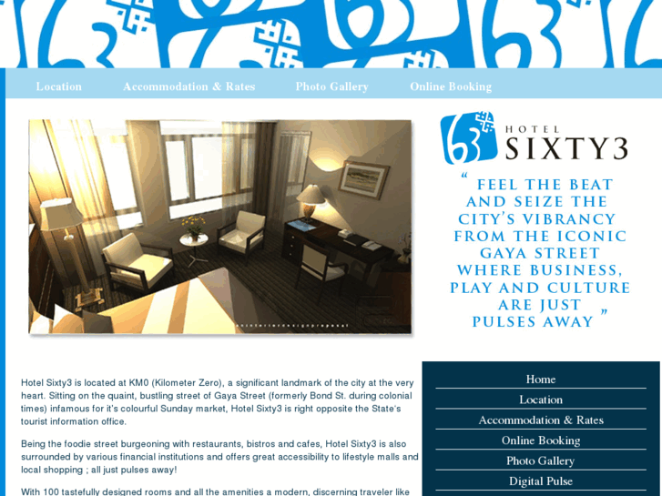 www.hotelsixty3.com