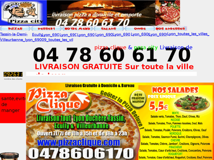 www.pizzaclique.biz