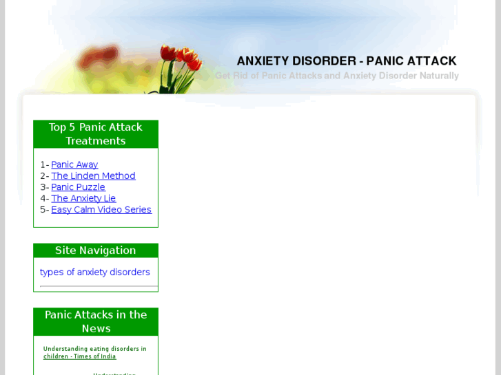 www.typesofanxietydisorders.org