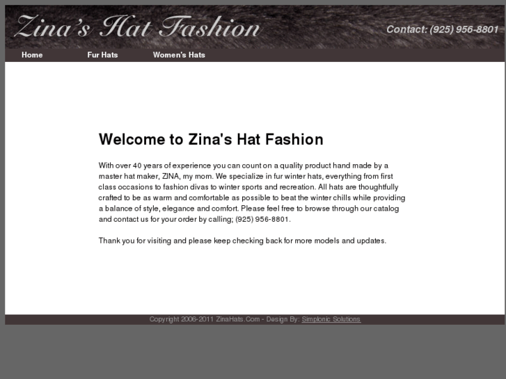 www.zinahats.com