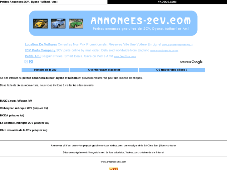 www.annonces-2cv.com