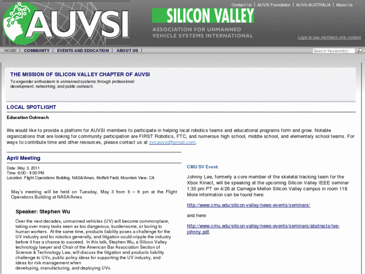 www.auvsisiliconvalley.org