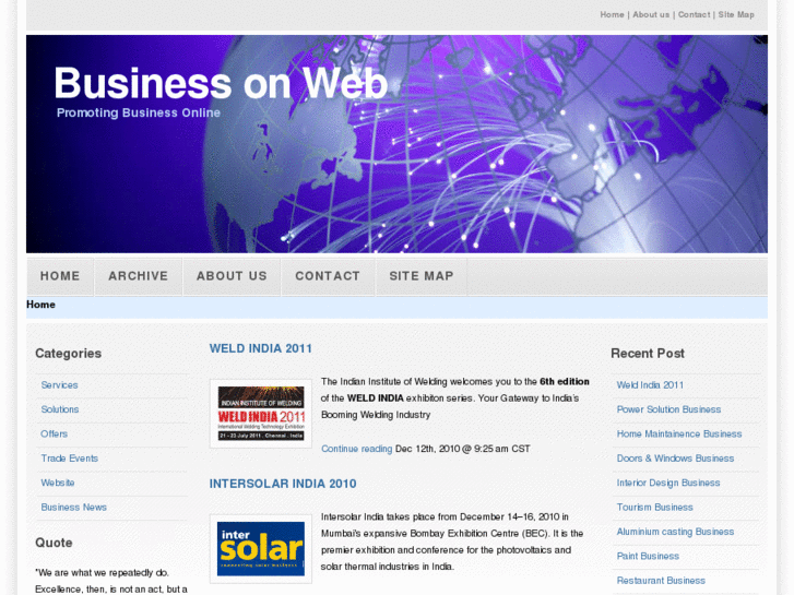 www.businessonweb.in