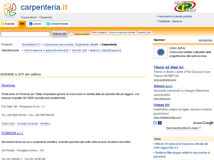 www.carpenteria.it