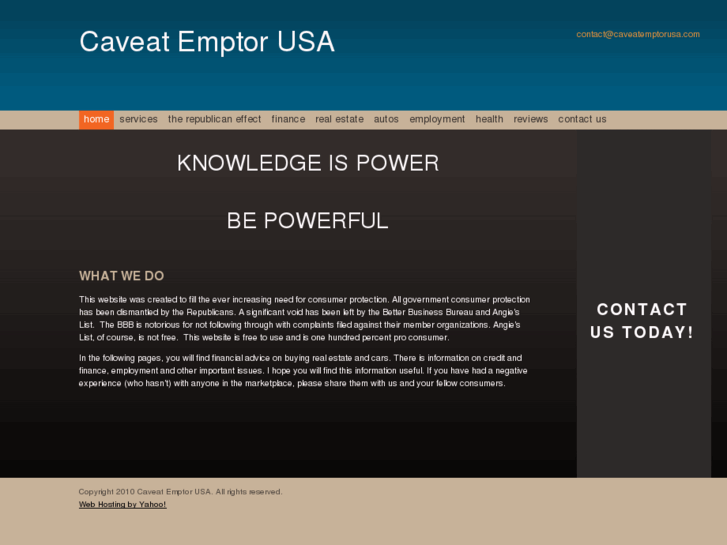 www.caveatemptorusa.com