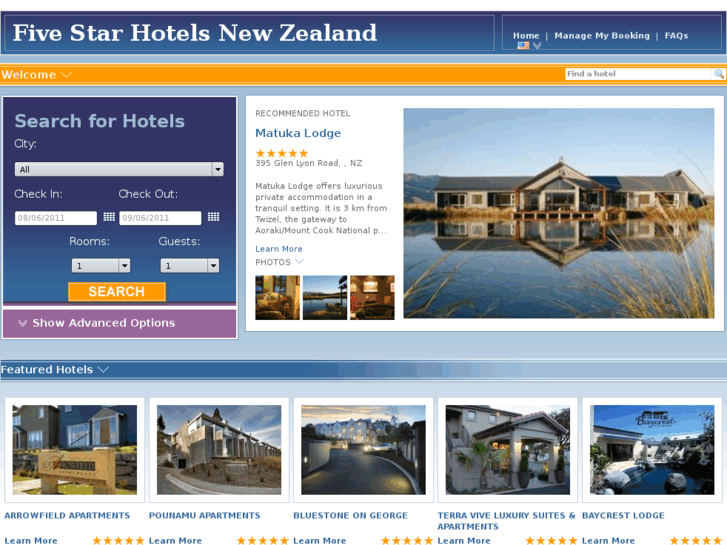 www.fivestarhotelsnewzealand.com