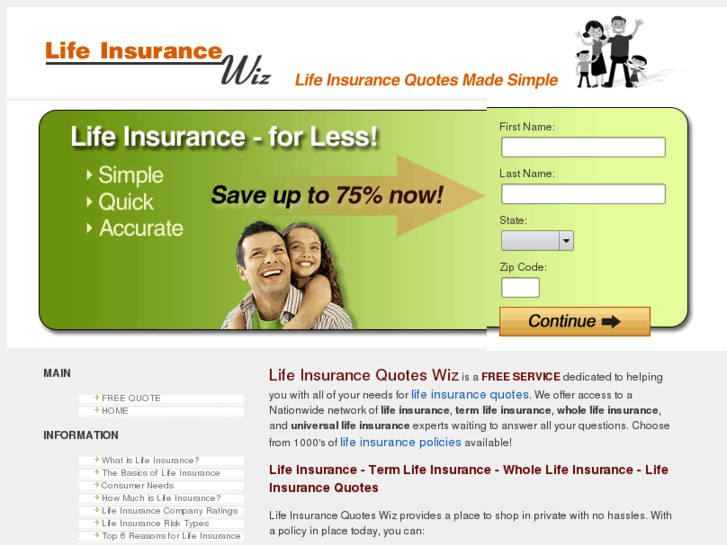 www.lifeinsurancewiz.com