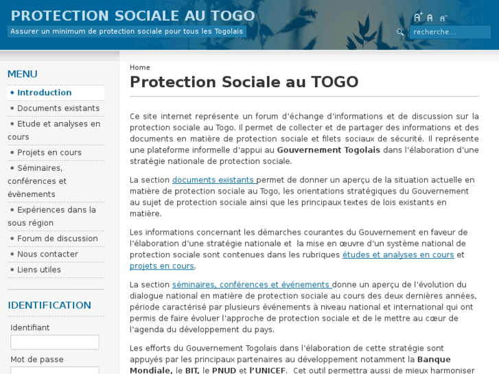 www.protectionsocialetogo.net