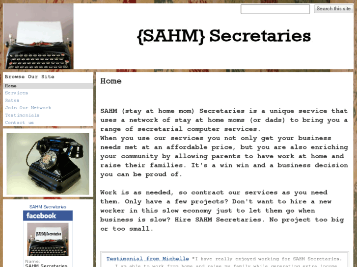 www.sahmsecretaries.com