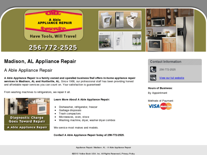 www.aableappliancerepairtn.com