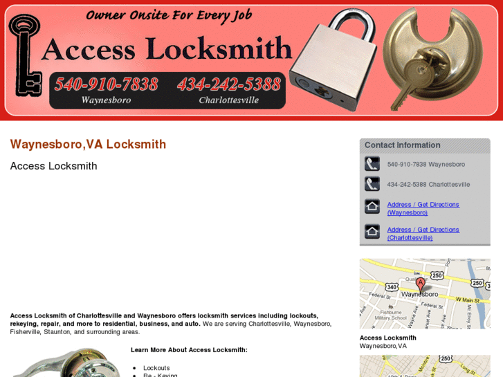 www.accesslocksmithva.com