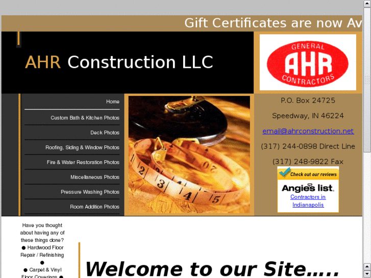 www.ahrconstruction.net